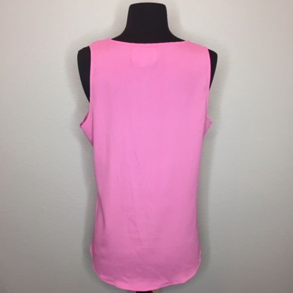 NWOT! SABINE Flowy Cut-Outs Sleeveless Top - Picture 3 of 5